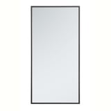 Monet Rectangular Mirror 36 Inch Tall and 18 Inch Wide by Elegant Decor - MR41836