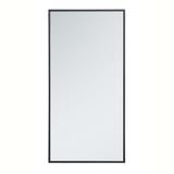 Monet Rectangular Mirror 36 Inch Tall and 18 Inch Wide by Elegant Decor - MR41836