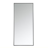 Monet Rectangular Mirror 60 Inch Tall and 30 Inch Wide by Elegant Decor - MR43060