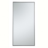 Monet Rectangular Mirror 72 Inch Tall and 36 Inch Wide by Elegant Decor - MR43672