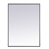 Monet Rectangular Mirror 36 Inch Tall and 27 Inch Wide by Elegant Decor - MR42736