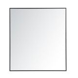 Monet Rectangular Mirror 40 Inch Tall and 36 Inch Wide by Elegant Decor - MR43640