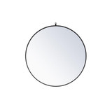 Rowan 39 Inch Round Mirror by Elegant Decor - MR4739