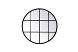 Motif 28 Inch Windowpane Mirror by Elegant Decor - MR632828
