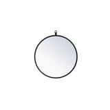 Rowan 18 Inch Round Mirror by Elegant Decor - MR4718