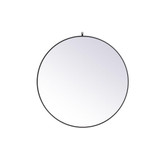 Rowan 45 Inch Round Mirror by Elegant Decor - MR4745