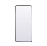 Evermore Soft Corner 72Inch Rectangular Full Length Mirror by Elegant Decor - MR80FL3272