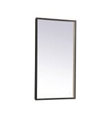 Pier 31.5W LED 36 Inch Modern Mirror by Elegant Decor - MRE62036