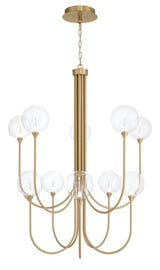 Iissa 45W 10 LED Chandelier 48 Inch Tall and 40 Inch Wide by Eurofase - 48925