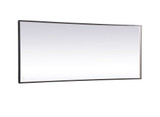 Pier 50W LED 72 Inch Mirror by Elegant Decor - MRE63072