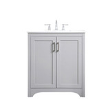 Moore 30 Inch Single Bathroom Vanity by Elegant Decor - VF17030