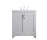 Moore 30 Inch Single Bathroom Vanity by Elegant Decor - VF17030