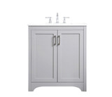 Moore 30 Inch Single Bathroom Vanity by Elegant Decor - VF17030