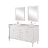 Lexington 60 Inch Double Bathroom Vanity Set by Elegant Decor - VF13060DW