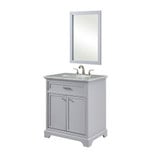 Americana 30 Inch Single Bathroom Vanity Set by Elegant Decor - VF15030