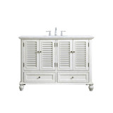 Rhodes 48 Inch 2 Drawer Single Bathroom Vanity Sink Set by Elegant Decor - VF30548