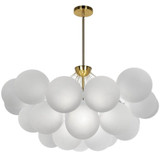 Miles 8 Light Oversized Chandelier by Dainolite - MLS-358C