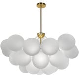 Miles 8 Light Oversized Chandelier by Dainolite - MLS-358C