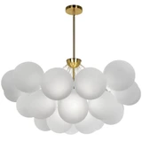 Miles 8 Light Oversized Chandelier by Dainolite - MLS-358C