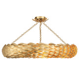 Broche 8 Light 33.5 Inch Wide Flush Mount by Crystorama - 538_CEILING