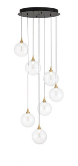 Iissa 31.5W 7 LED Chandelier 8.5 Inch Tall and 21 Inch Wide by Eurofase - 48928