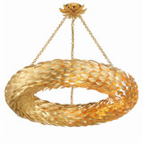 Broche 8 Light Oversized Chandelier by Crystorama - 538