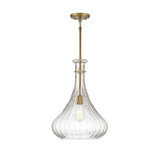 Bristo 1 Light Medium Pendant by Savoy House - 7-2265-1