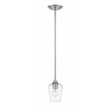 Joliet 1 Light Mini Pendant in Shabby Chic Style 5.5 x 7.5 Inches by Z Lite - 473MP
