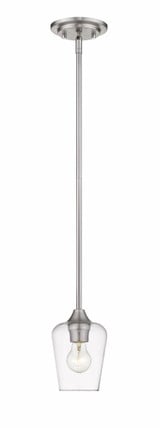 Joliet 1 Light Mini Pendant in Shabby Chic Style 5.5 x 7.5 Inches by Z Lite - 473MP