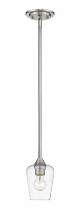 Joliet 1 Light Mini Pendant in Shabby Chic Style 5.5 x 7.5 Inches by Z Lite - 473MP