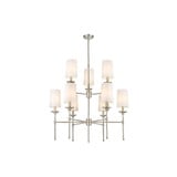 Emily 9 Light Chandelier 38.75 x 38 Inches Wide by Z-Lite - 3033-9