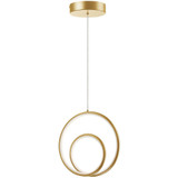 Gabriel 20W 1 LED Light Medium Pendant by Dainolite - GBL-1222LEDP