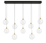 Iissa 45W 10 LED Chandelier 8.5 Inch Tall and 15.5 Inch Wide by Eurofase - 48932
