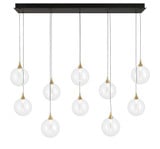 Iissa 45W 10 LED Chandelier 8.5 Inch Tall and 15.5 Inch Wide by Eurofase - 48932