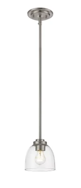 Ashton 1 Light Mini Pendant by Z-Lite - 460MP-BN78