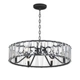 Odeon 6 Light Large Chandelier by Maxim - 21866