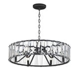 Odeon 6 Light Large Chandelier by Maxim - 21866
