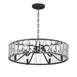 Odeon 6 Light Large Chandelier by Maxim - 21866