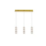 Polaris 12 Inch 27W 3 LED Pendant by Elegant  - 3500D3