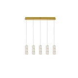 Polaris 45W 5 LED Light Mini Pendant by Elegant - 3500D5