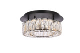 Monroe 12W 1 LED 12 Inch Wide Flush Mount by Elegant - 3503F12