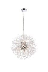 Solace 9 Light Large Pendant by Elegant - 3507D18