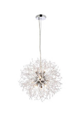 Solace 9 Light Large Pendant by Elegant - 3507D18