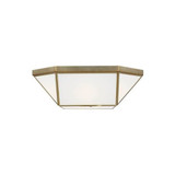 Morrison 2 Light 15.5 Inch Wide Flush Mount by Visual Comfort Studio - 7579452