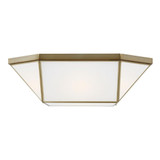 Morrison 4 Light 20 Inch Wide Flush Mount by Visual Comfort Studio - 7679454