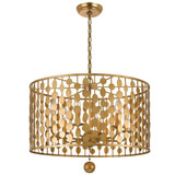 Layla 6 Light Medium Chandelier by Crystorama - 546