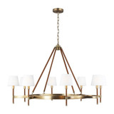 Katie 8 Light Oversized Chandelier by Visual Comfort Studio - LC1018