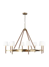 Katie 8 Light Oversized Chandelier by Visual Comfort Studio - LC1018