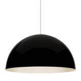 Medium Powell Street 1 LED Medium Pendant by Visual Comfort Modern - FR-700-PSP