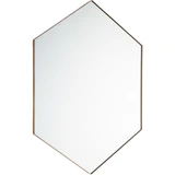 Hexagon Mirror 40 Inch Tall and 28.25 Inch Wide by Quorum - 13-2840
